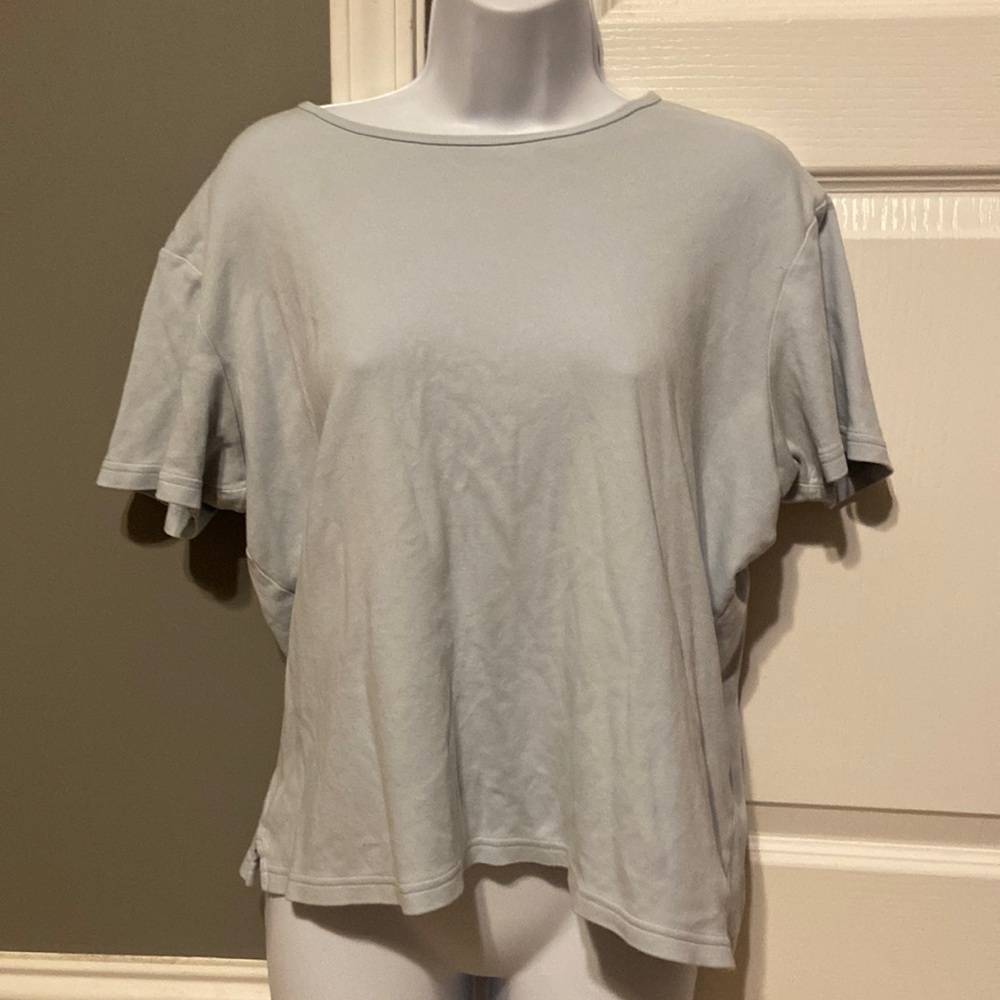 Baby blue tee